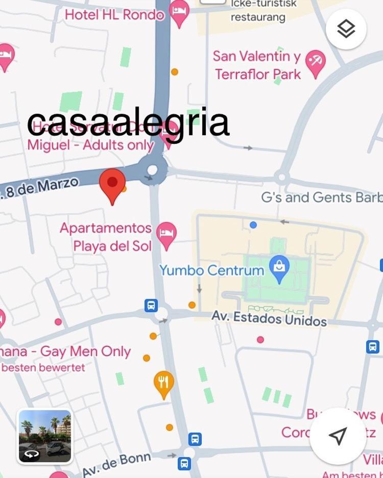 Bungalow Casa Alegria Yumbo Маспаломас Екстериор снимка